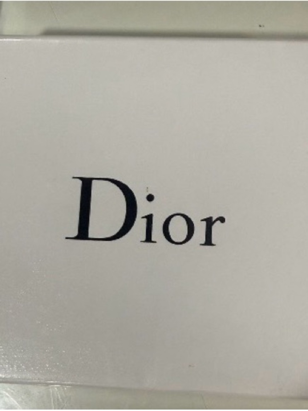 Dior Black & Beige Monogram Clasp Wallet with Gold 'D' Accent - Picture 3 of 4